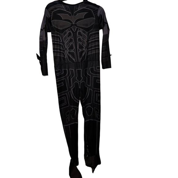 Youth Boys dark knight batman black Halloween costume large 12/14 superhero - Picture 1 of 5